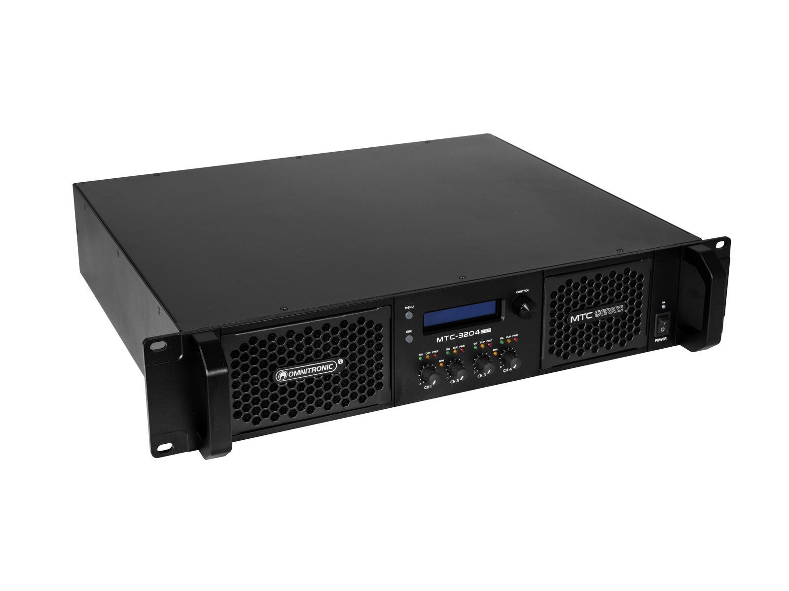 MTC-3204DSP 4-Kanal Endstufe mit DSP